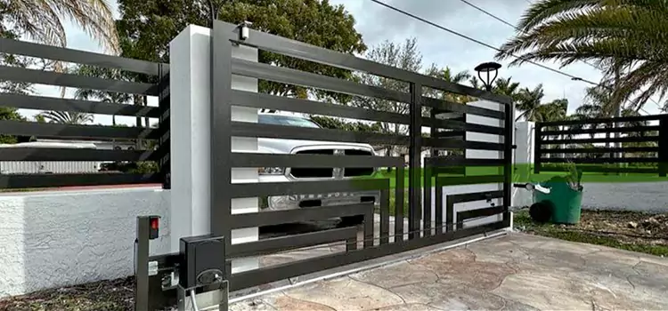 Automatic Driveway Gate Installation Edgewood