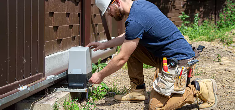 Electric Driveway Gate Installation Edgewood